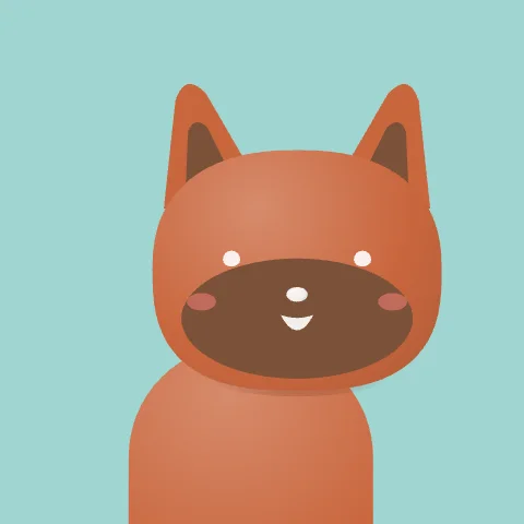 Bouncy Fox — free animated fox mascot logo