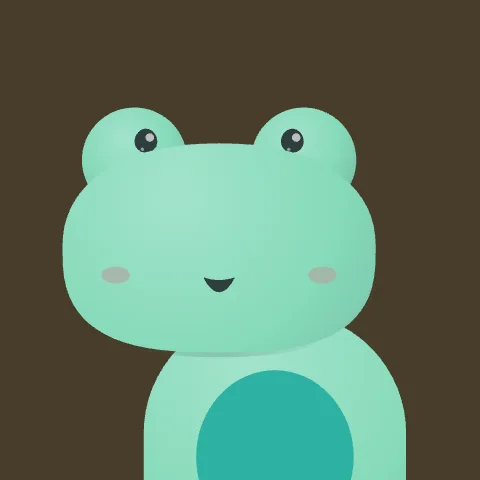 Bouncy Frog — free animated frog mascot logo