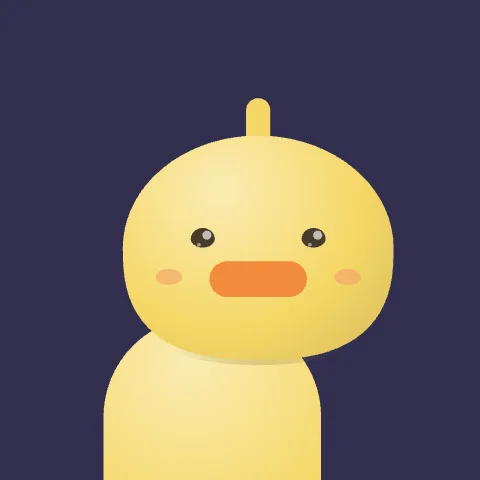 Brave Duck — free animated duck mascot logo