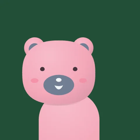 Cheeky Bear — free animated bear mascot logo
