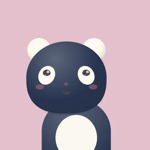 Cosy Panda — free animated panda mascot logo