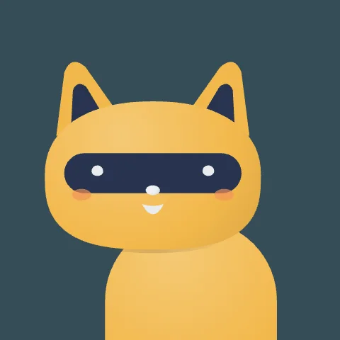 Dreamy Raccoon — free animated raccoon mascot logo