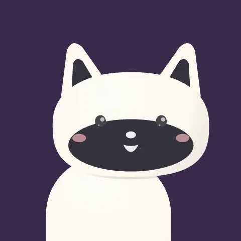 Gentle Cat — free animated cat mascot logo