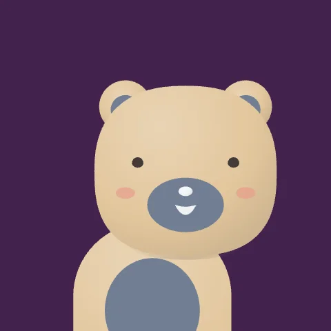 Humble Bear — free animated bear mascot logo