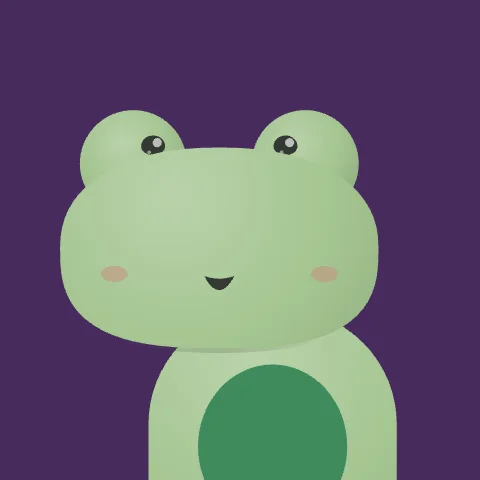 Humble Frog — free animated frog mascot logo