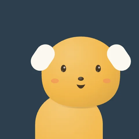 Humble Pup — free animated pup mascot logo