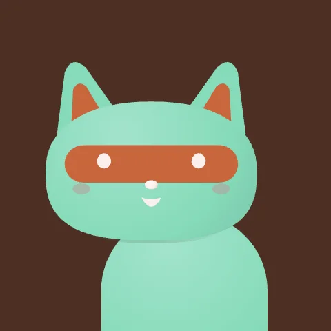 Jolly Raccoon — free animated raccoon mascot logo