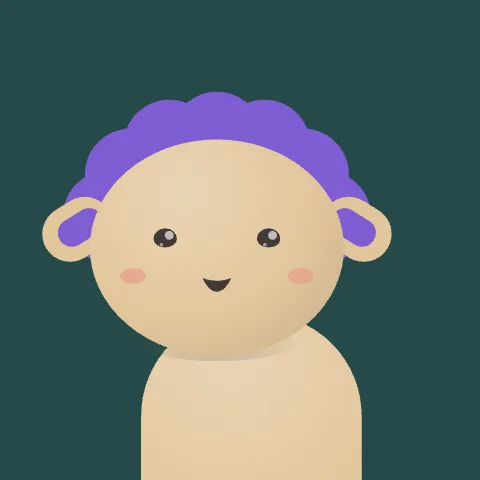 Jolly Sheep — free animated sheep mascot logo
