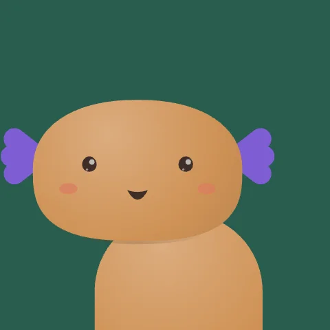 Lucky Axolotl — free animated axolotl mascot logo