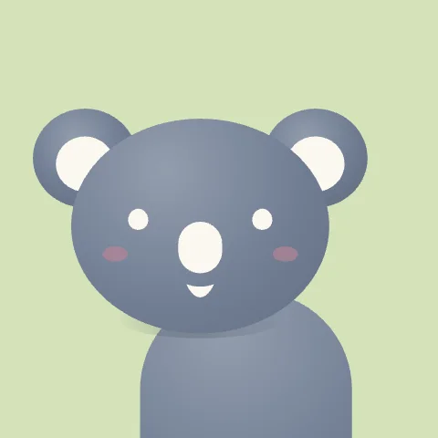 Lucky Koala — free animated koala mascot logo