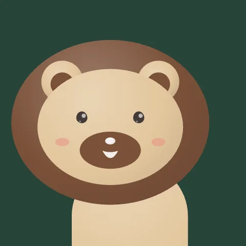Mighty Lion — free animated lion mascot logo