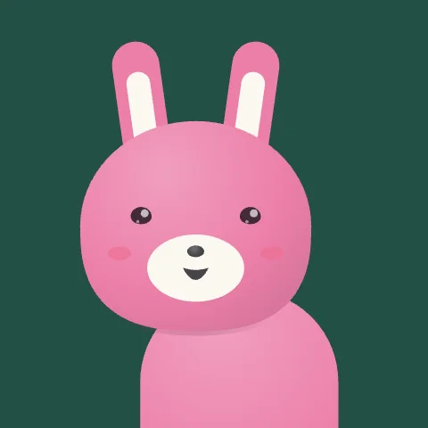 Plucky Bunny — free animated bunny mascot logo