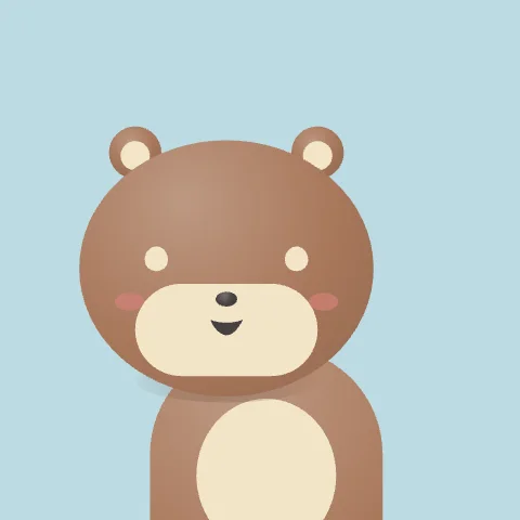 Quiet Otter — free animated otter mascot logo
