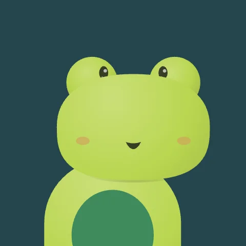 Snug Frog — free animated frog mascot logo