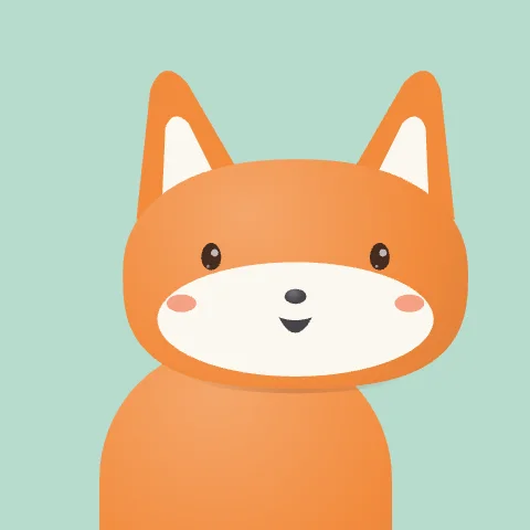Sunny Fox — free animated fox mascot logo