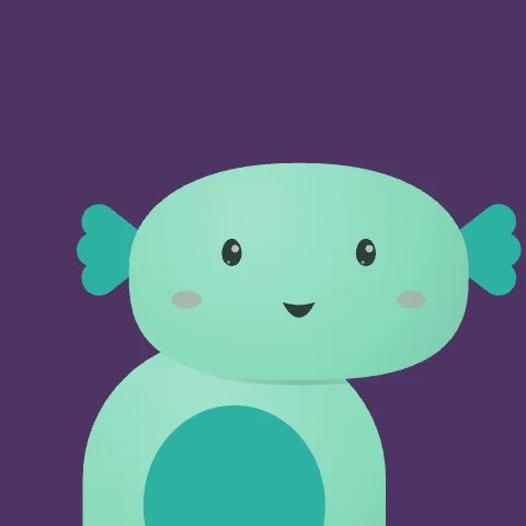 Tiny Axolotl — free animated axolotl mascot logo