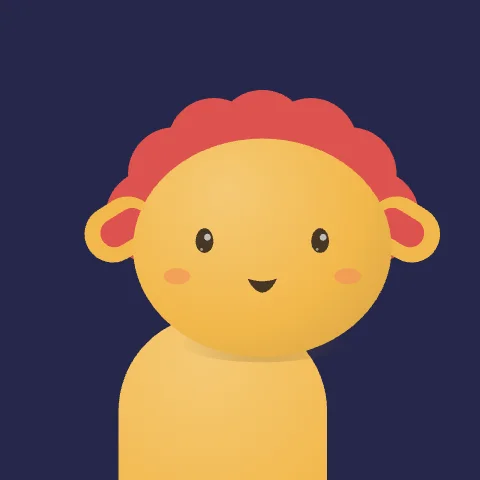 Tiny Sheep — free animated sheep mascot logo