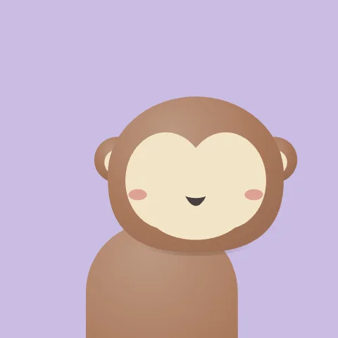 Zesty Monkey — free animated monkey mascot logo